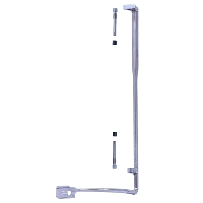 Picture of 1051660010 ( Presser Finger for  Marzoli/Rieter ACS Flyer 16 X 6 - InspirOn flyer 1BPCH (ONE BEND PADDLE CLOSE HOLE) Paddle with Electroless Nickel Platting )