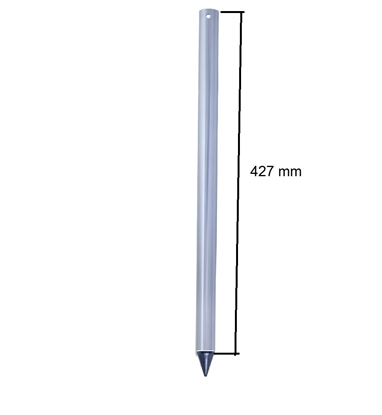 Picture of 1202000002 (Accessories of Bottom pipe 427 mm Length with Guider for LMW LF4200A LPT Flyer)